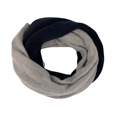 SCALDACOLLO BICOLORE 100%CASHMERE