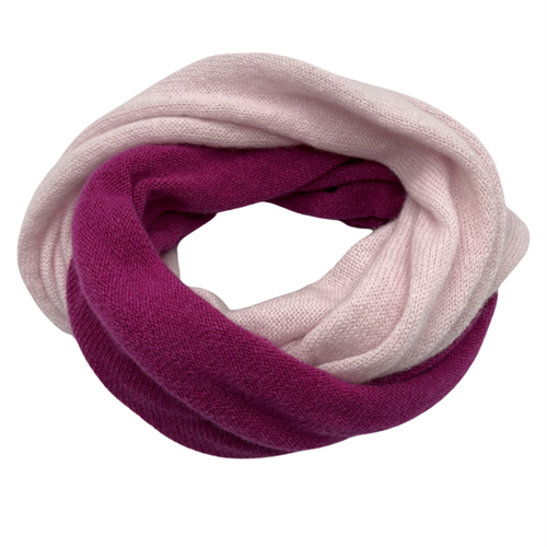 SCALDACOLLO BICOLORE 100%CASHMERE